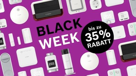 Black Week startet bei uns: Spart bis zu 35%!