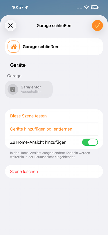 Garagentor schließen