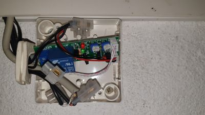 Relais-Modul im ehem. Taster