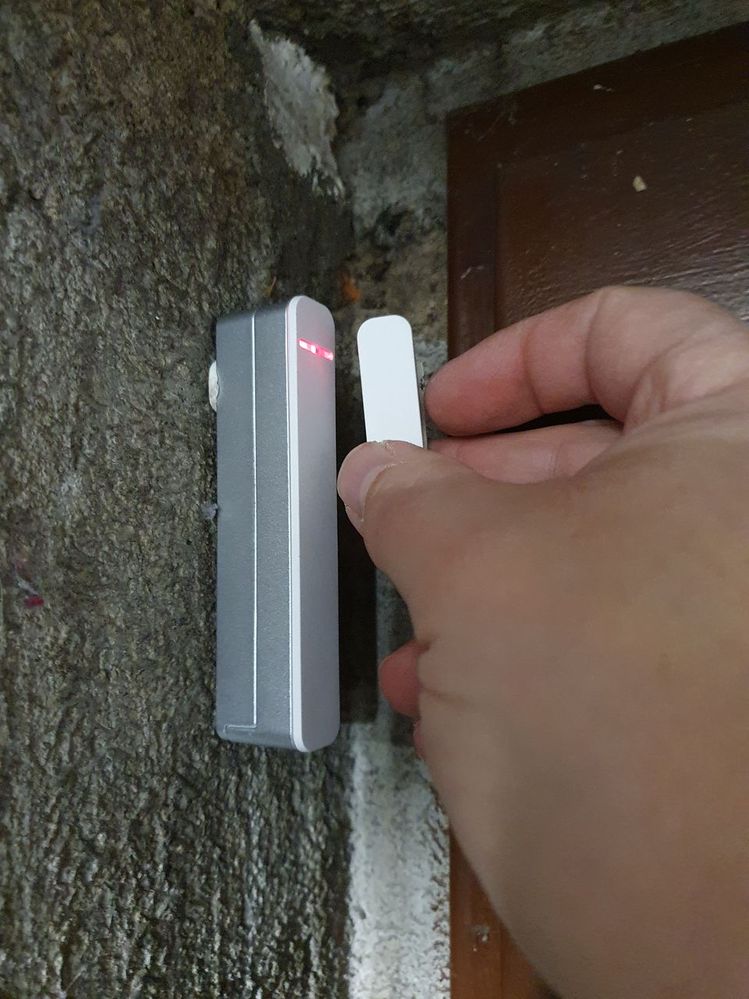 etwas Weg von der Tür