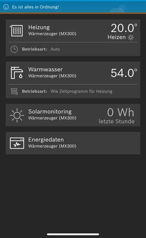 ScreenShot MyBuderus App