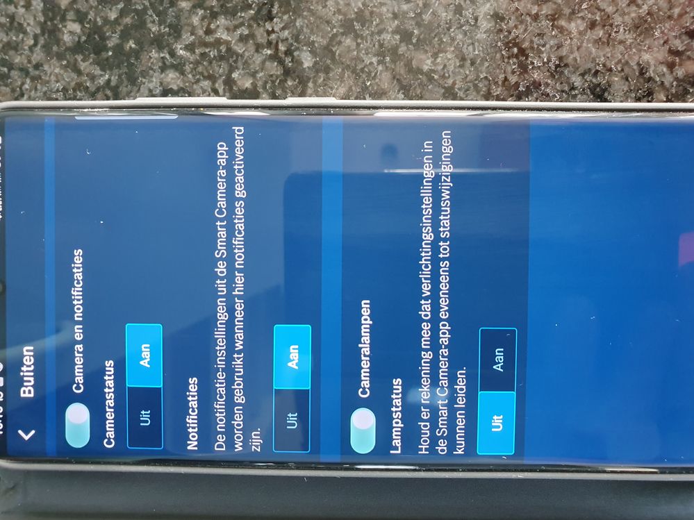Genau zo ist es. Buiten = Aussen
